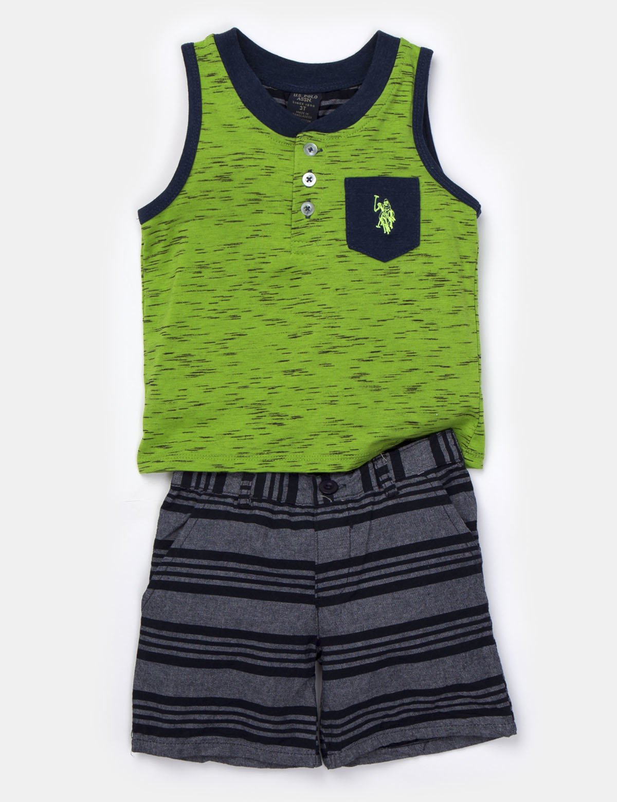 Boys Summer 2-Piece Tank & Shorts Set