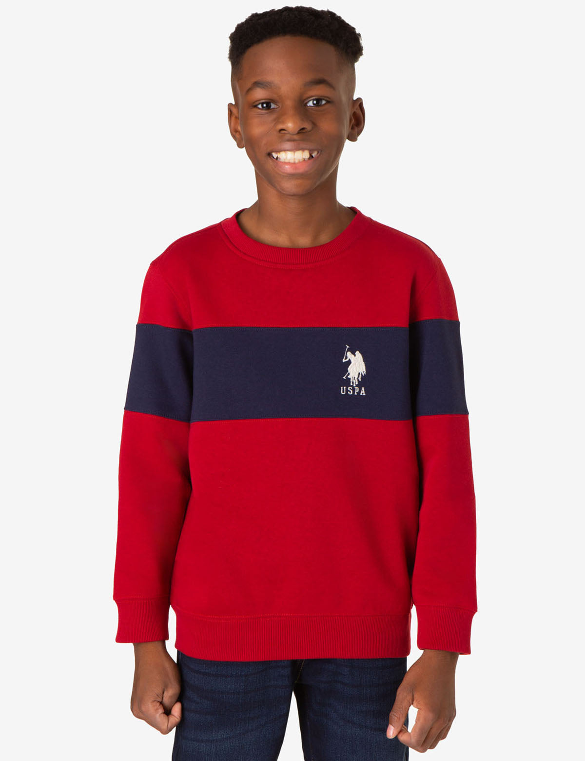 Boys Colorblock Fleece Pullover Hoodie - Warm Winter Sweatshirt