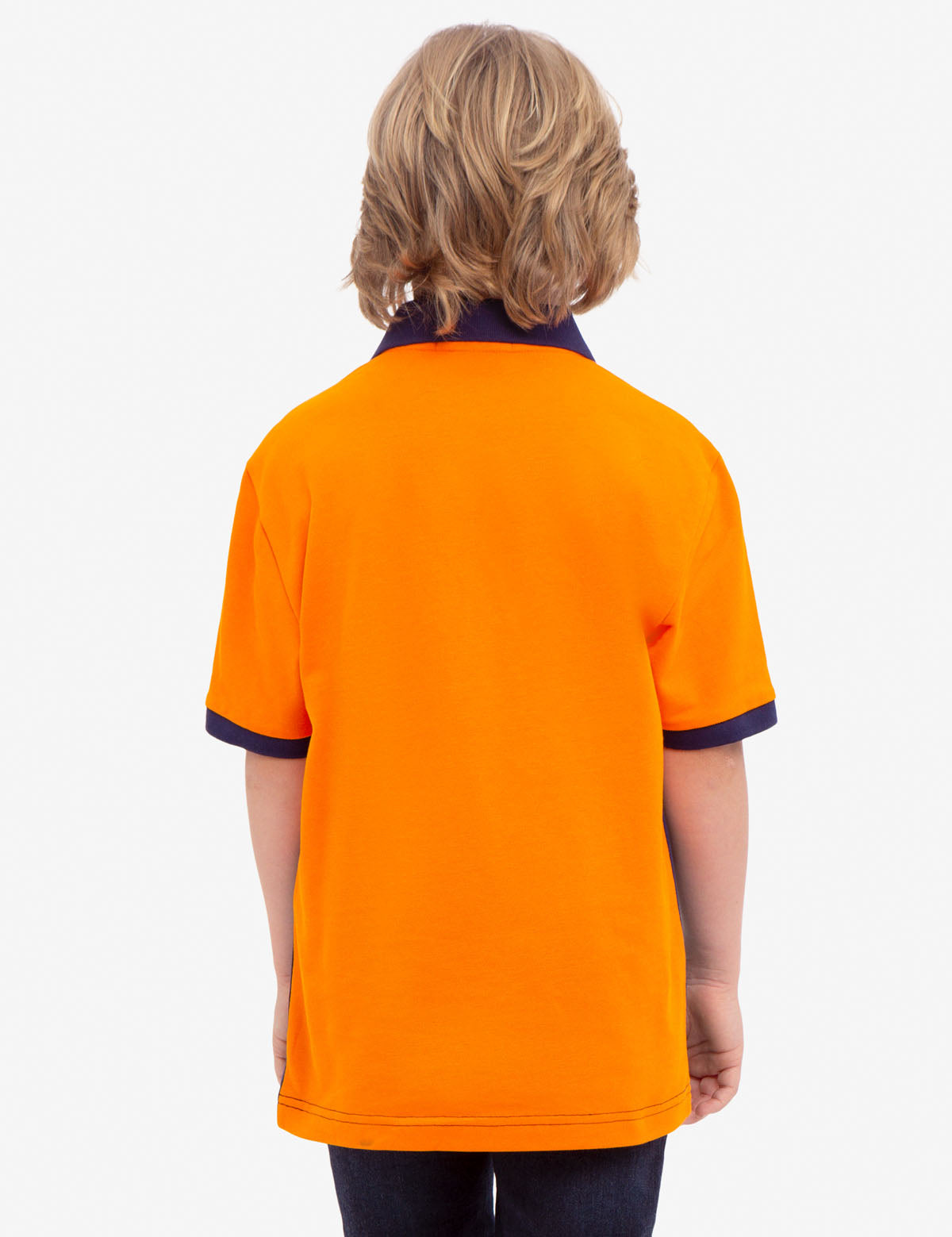 U.S. Polo Assn. Boys Colorblock Cotton Pique Polo Shirt