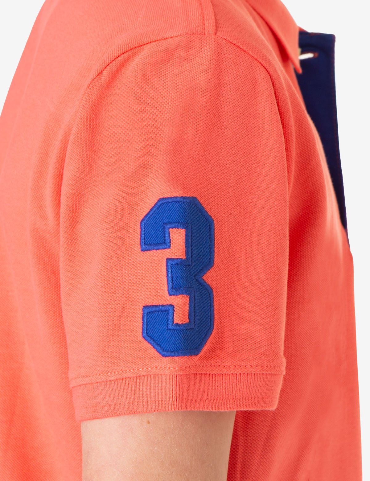 Boys' Colorful Logo Pique Polo Shirt