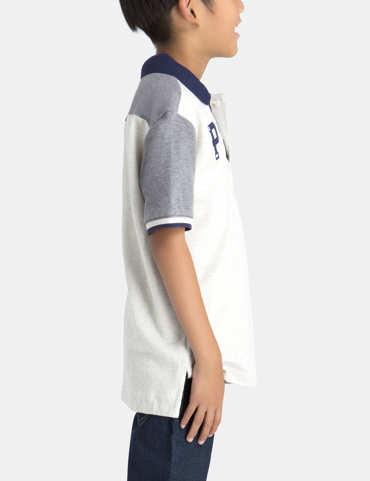 U.S. Polo Assn. Boys Cotton Pique Polo Shirt with Logo Patch