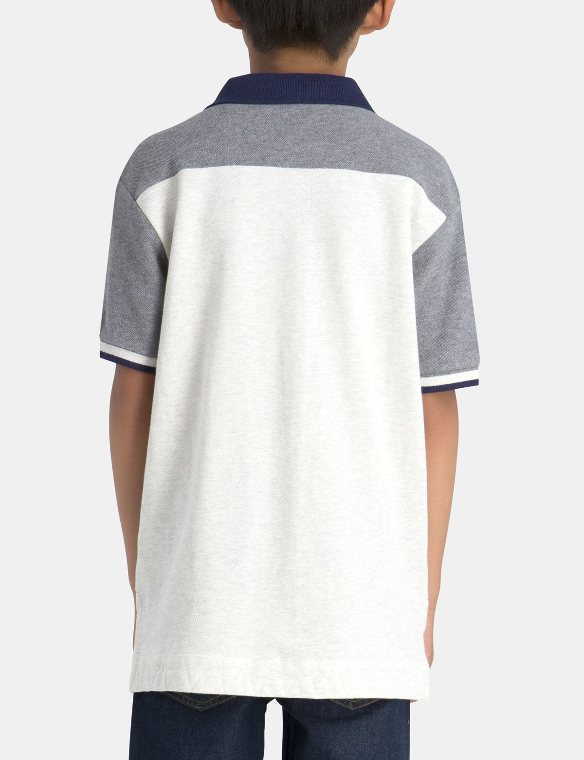 U.S. Polo Assn. Boys Cotton Pique Polo Shirt with Logo Patch