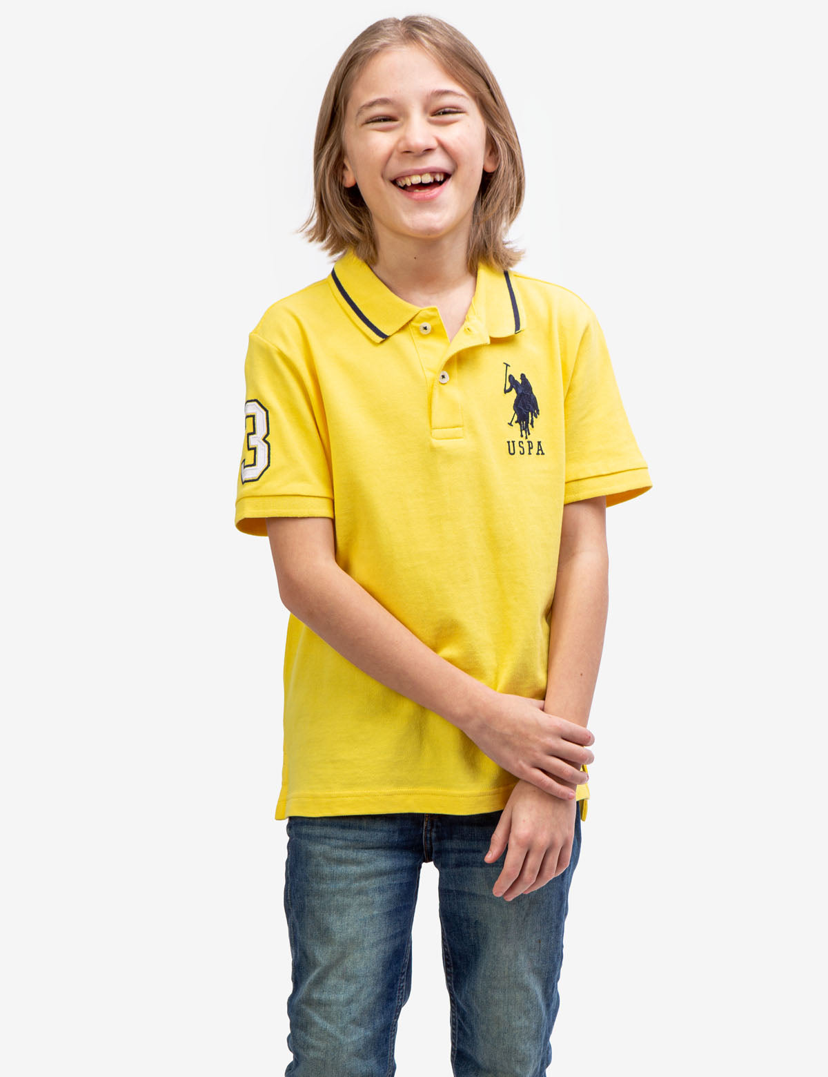 Boys' Pique Polo Shirt - Breathable Cotton Tee
