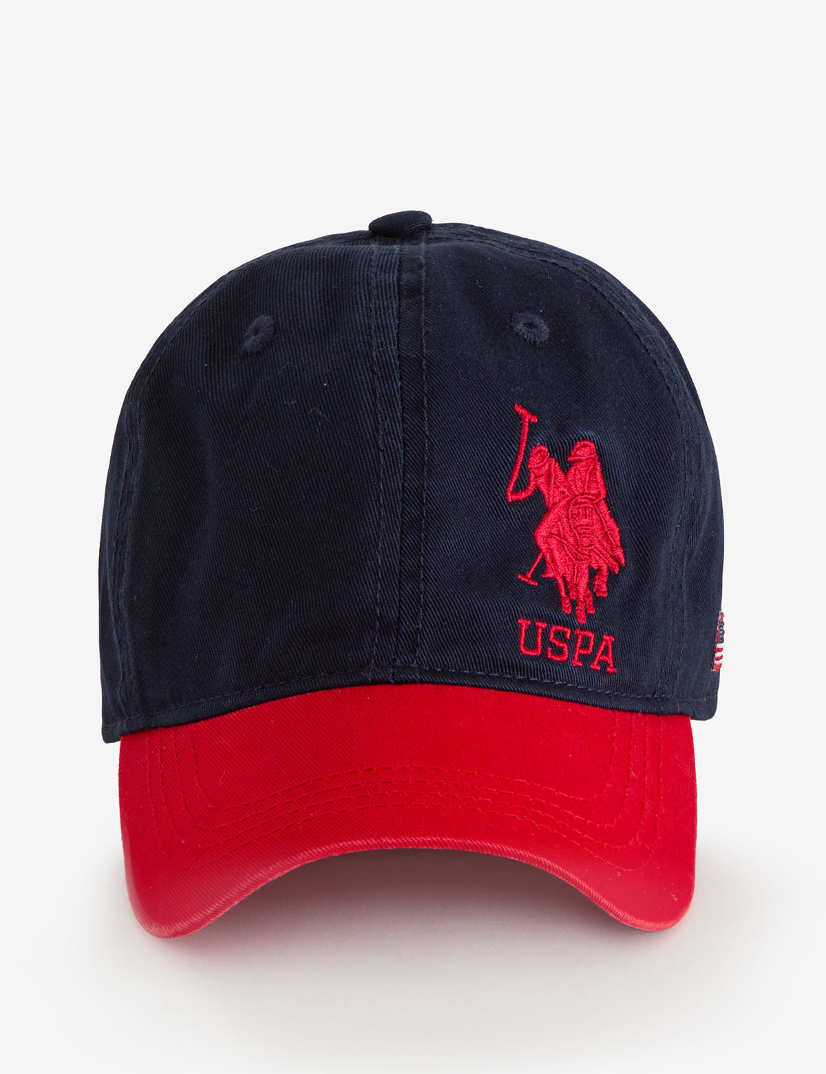 Boys Twill Baseball Cap with Big Side Logo