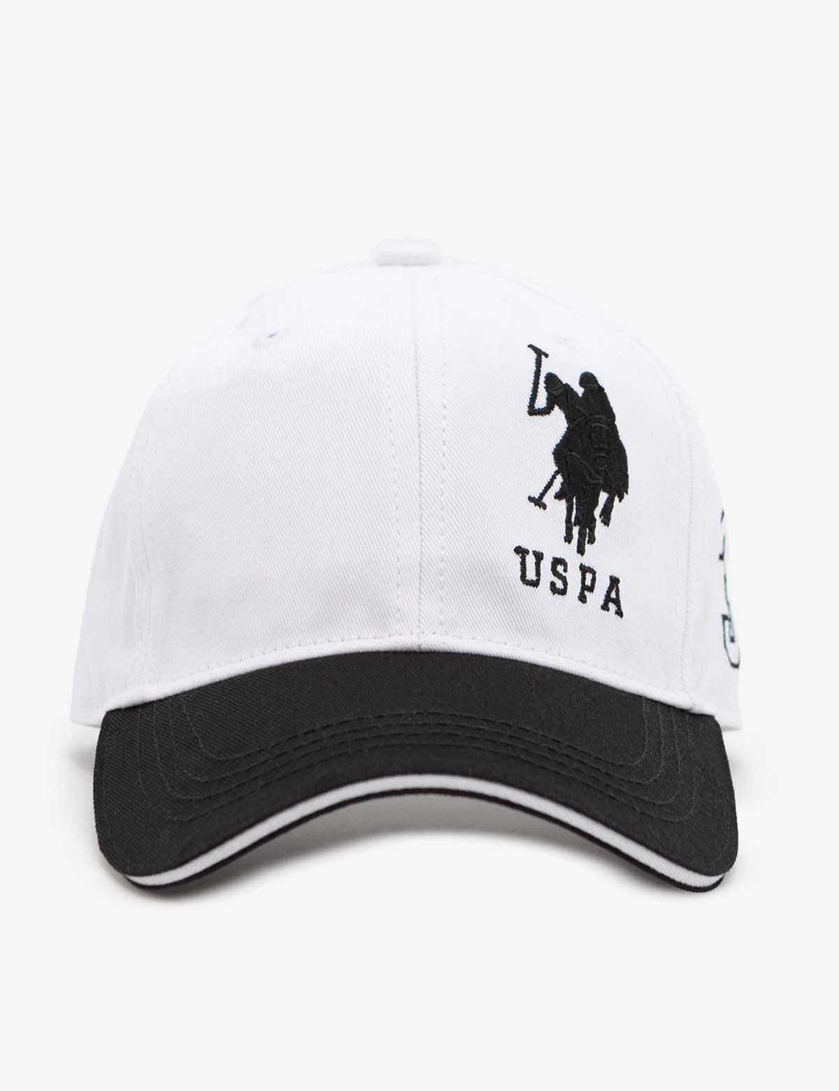 Boys Colorblock Twill Hat with Big Side Logo