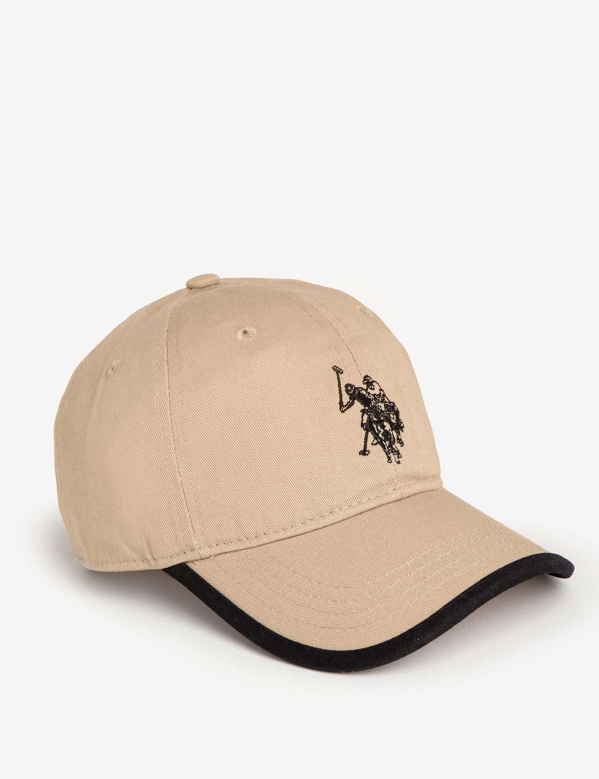 Brushed Cotton Cap with Inset Brim – Stylish & Comfortable