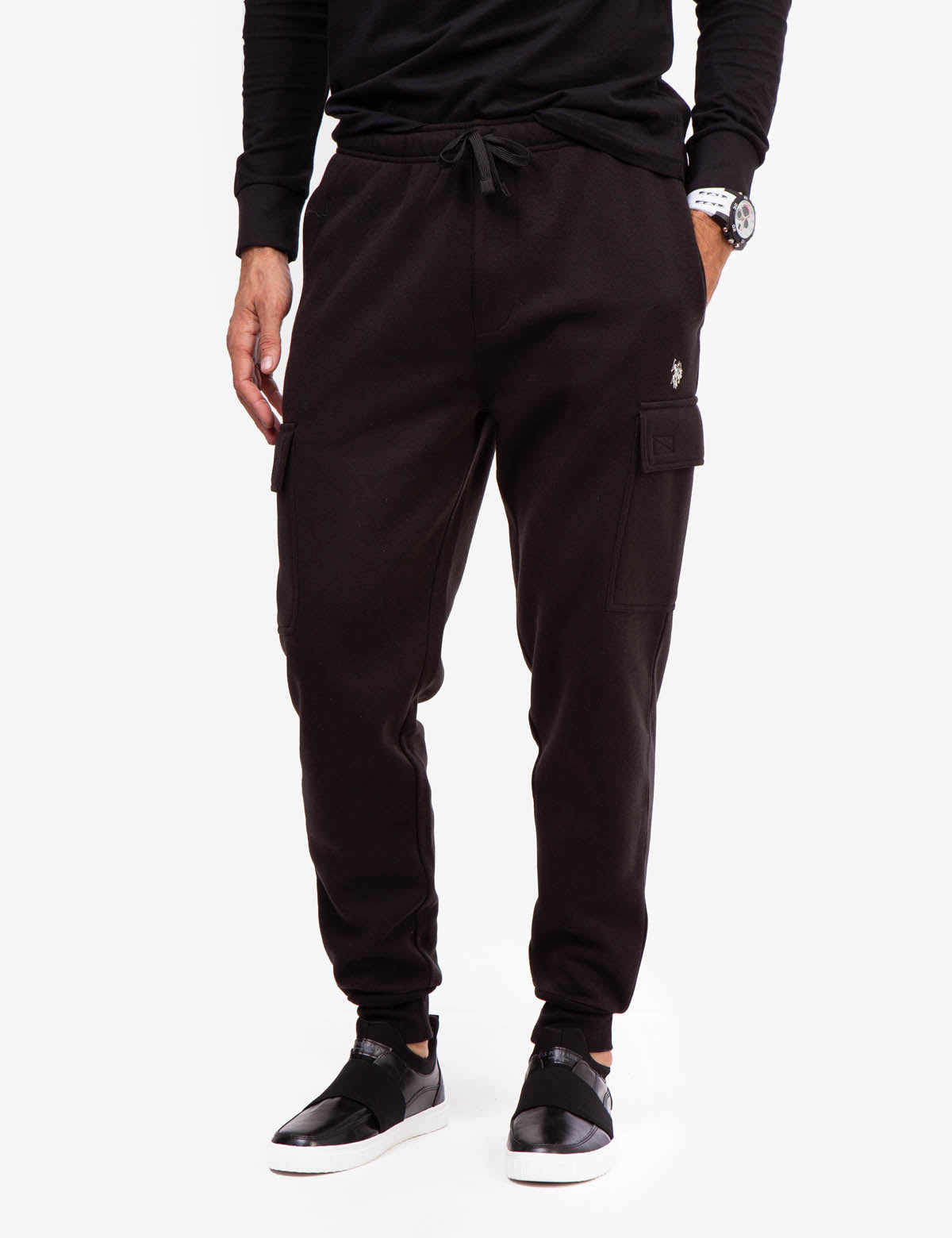 Men's Cargo Fleece Jogger Pants - Comfortable & Stylish
