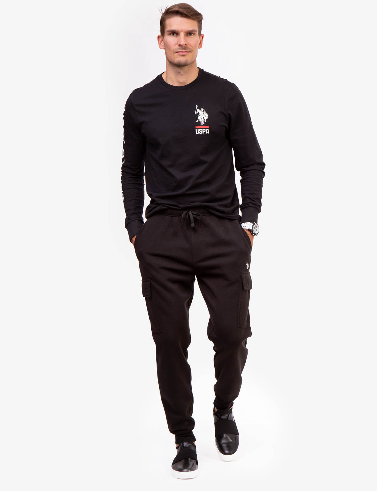 Men's Cargo Fleece Jogger Pants - Comfortable & Stylish
