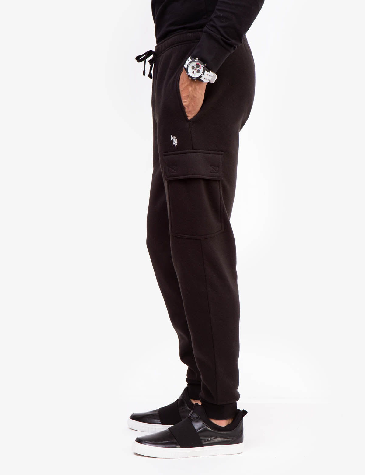 Men's Cargo Fleece Jogger Pants - Comfortable & Stylish