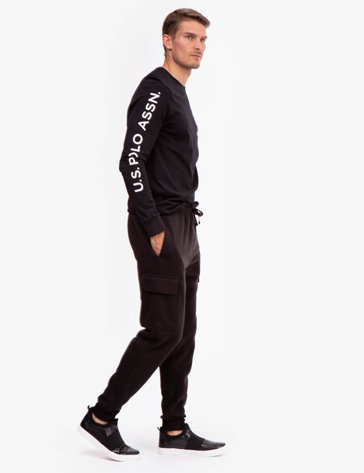 Men's Cargo Fleece Jogger Pants - Comfortable & Stylish