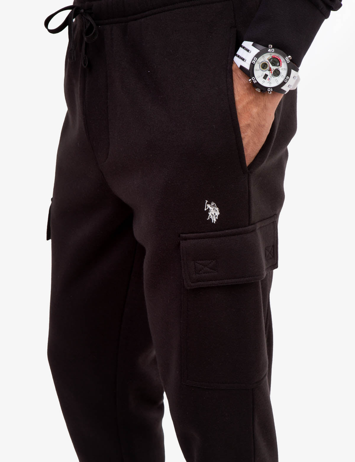 Men's Cargo Fleece Jogger Pants - Comfortable & Stylish