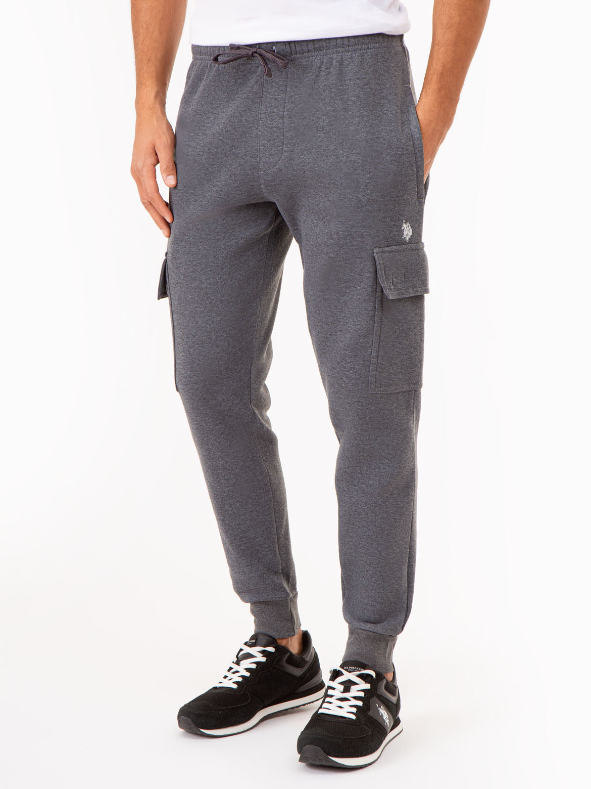 Men's Cargo Fleece Jogger Pants - Comfortable & Stylish
