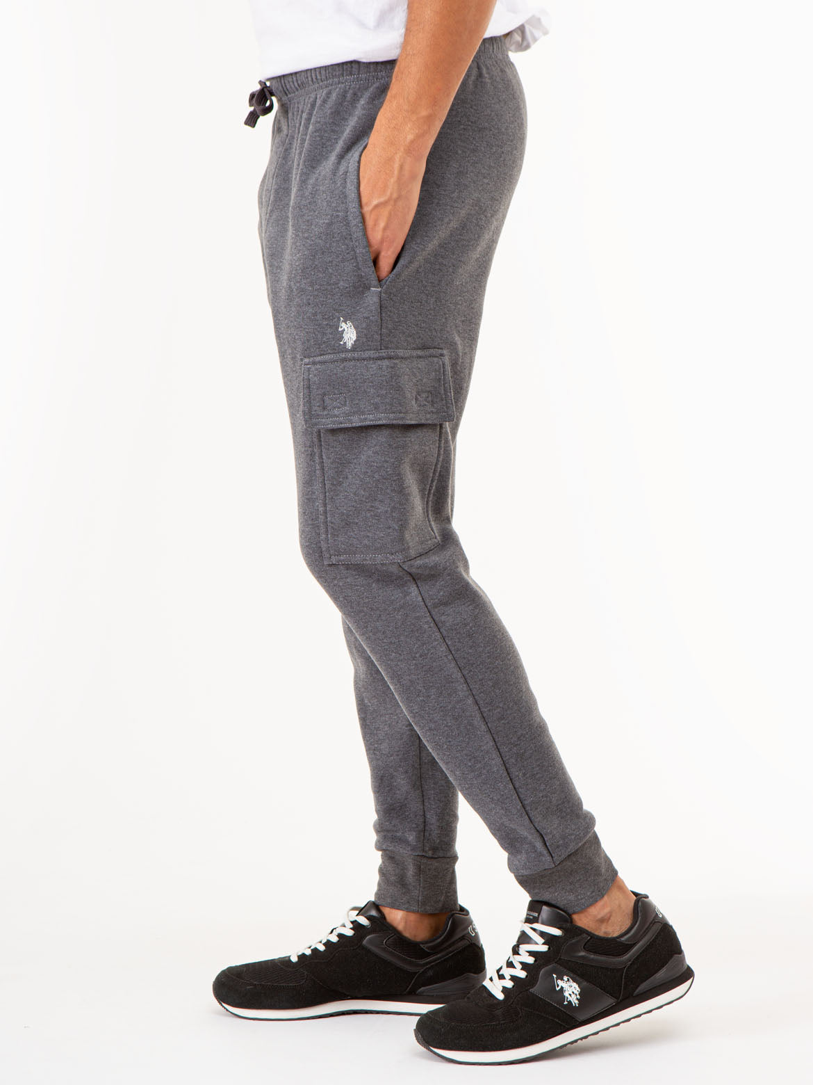 Men's Cargo Fleece Jogger Pants - Comfortable & Stylish
