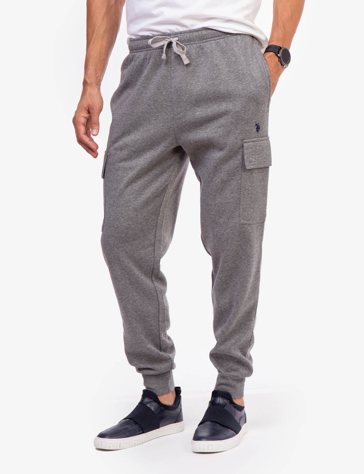 Men's Cargo Fleece Jogger Pants - Comfortable & Stylish