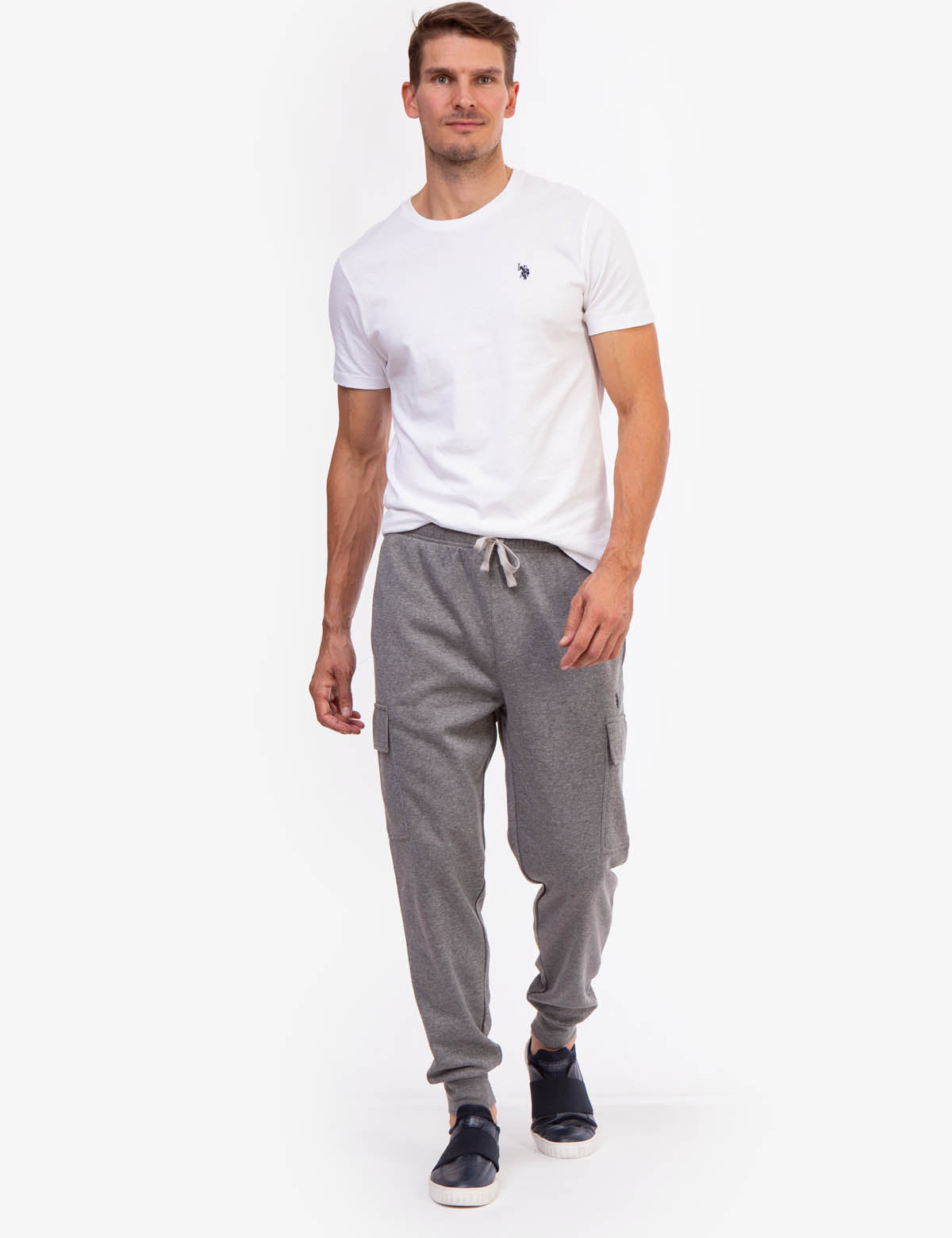 Men's Cargo Fleece Jogger Pants - Comfortable & Stylish