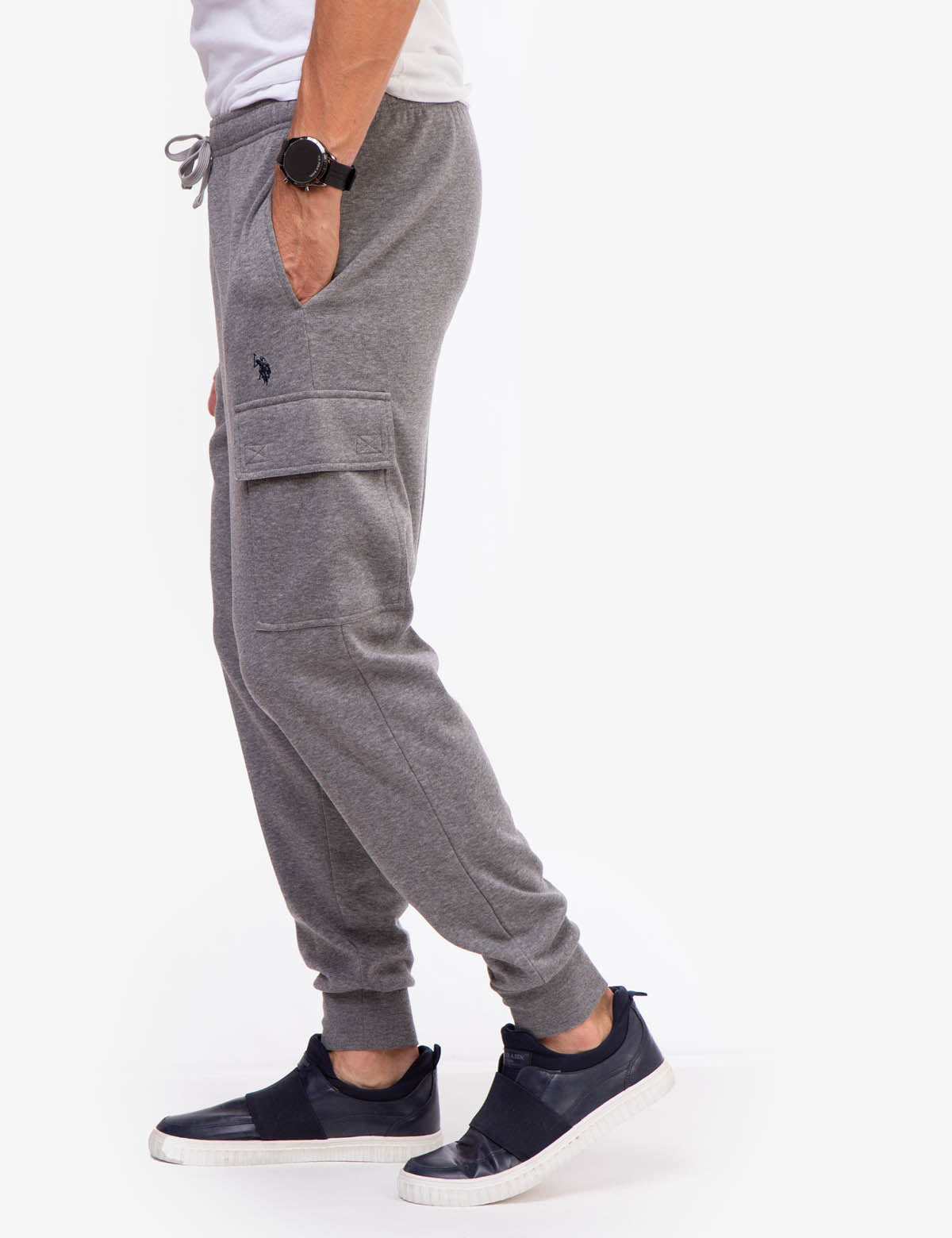 Men's Cargo Fleece Jogger Pants - Comfortable & Stylish