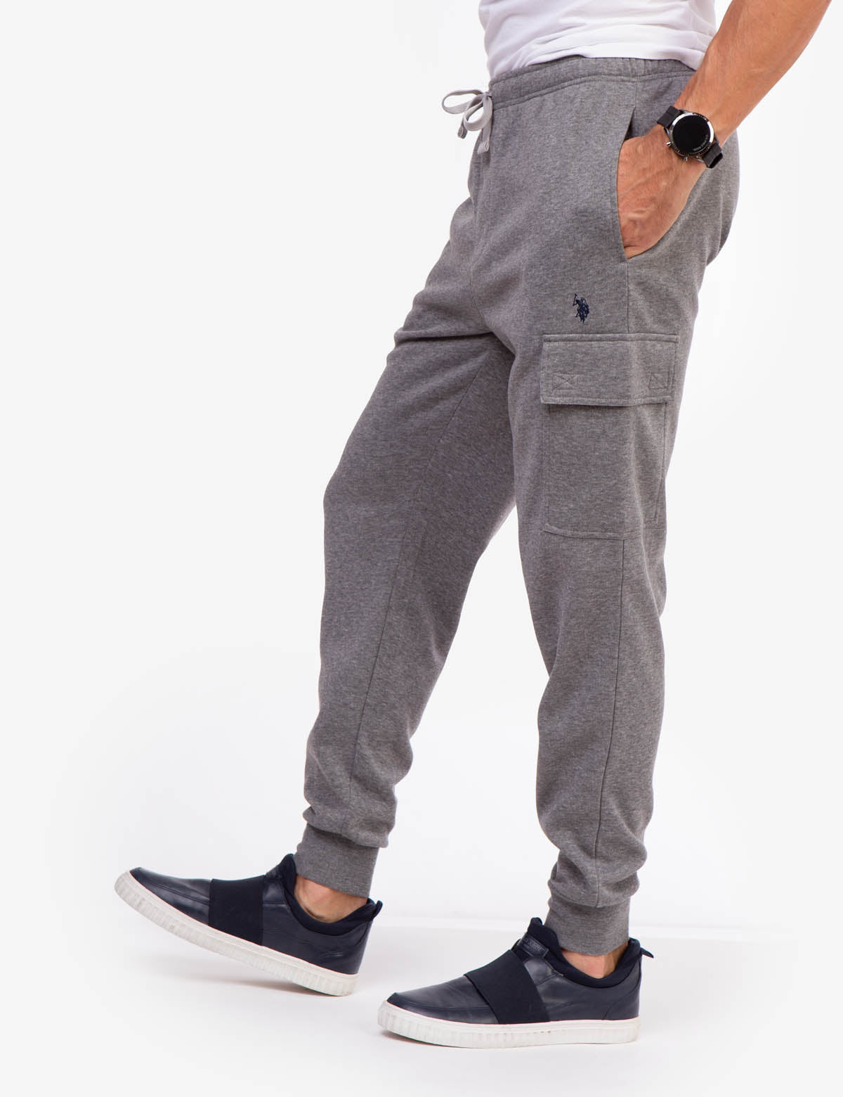 Men's Cargo Fleece Jogger Pants - Comfortable & Stylish
