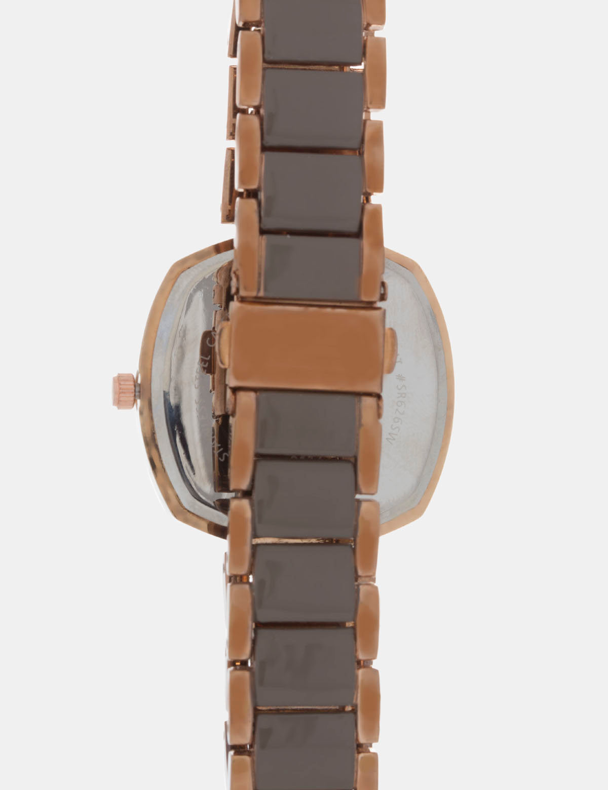 Diamond Dial Gold-Tone Chain Watch for Women