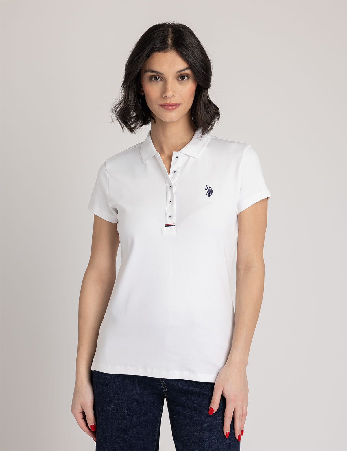 Slim Fit Interlock Polo Shirt for Men - Comfortable & Stylish