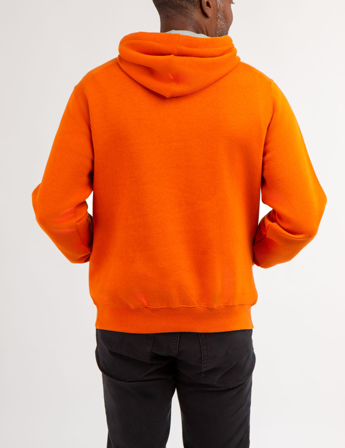 Classic Cotton Pullover Hoodie with Kangaroo Pocket & Drawstring Hood