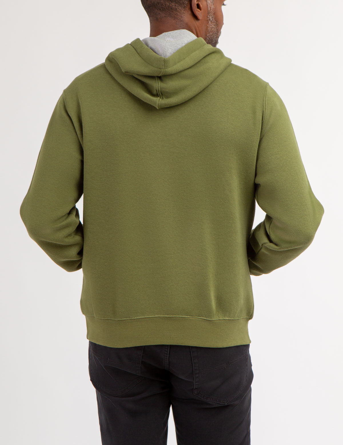 Classic Cotton Pullover Hoodie with Kangaroo Pocket & Drawstring Hood