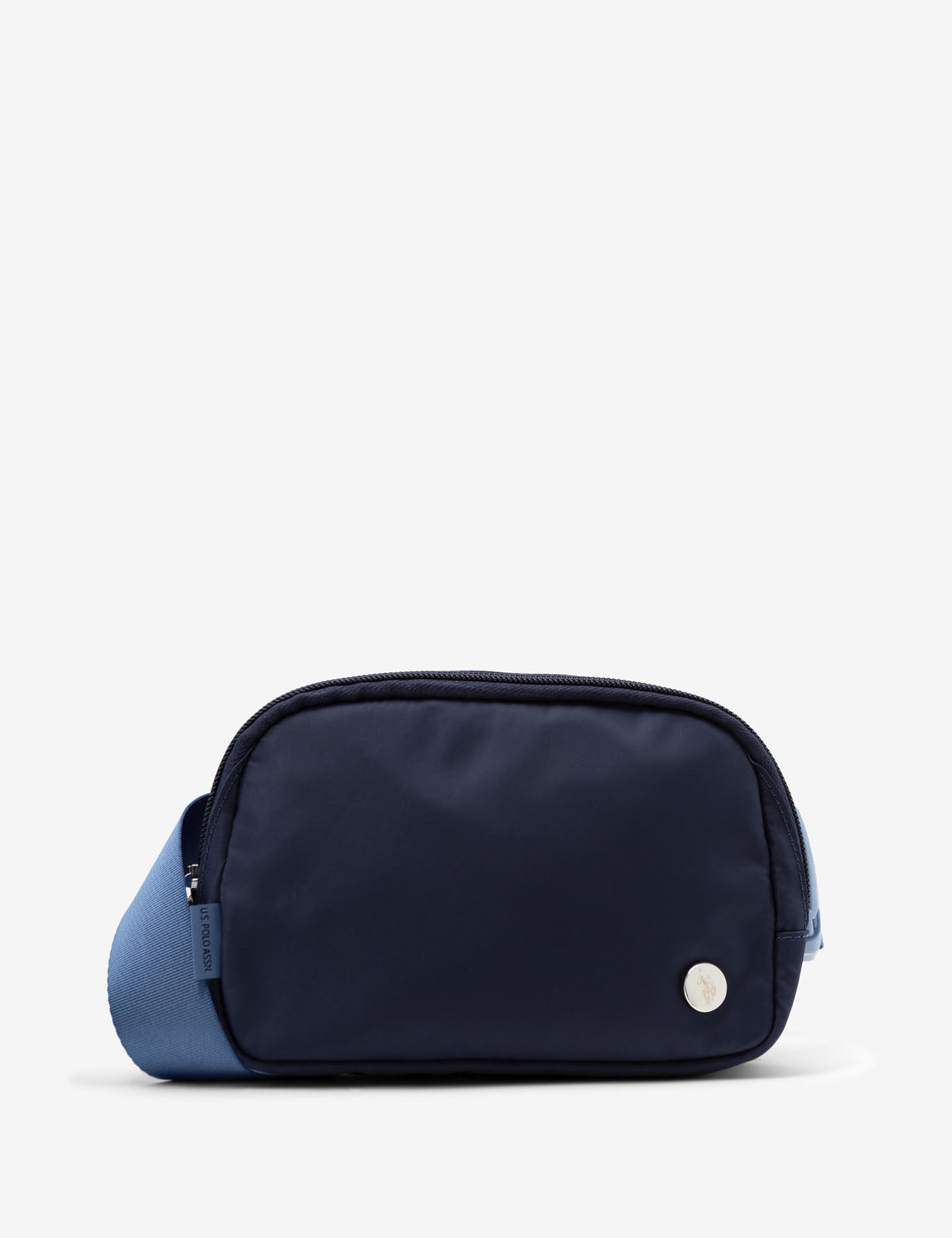 USPA Classic Water-Repellent Belt Bag with Zippered Pockets