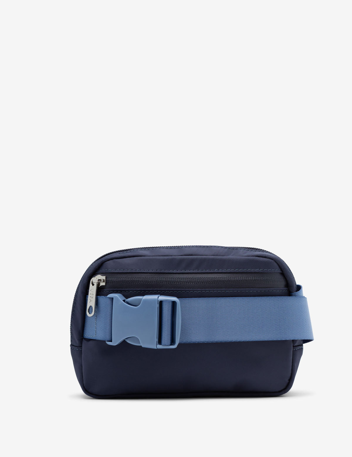 USPA Classic Water-Repellent Belt Bag with Zippered Pockets