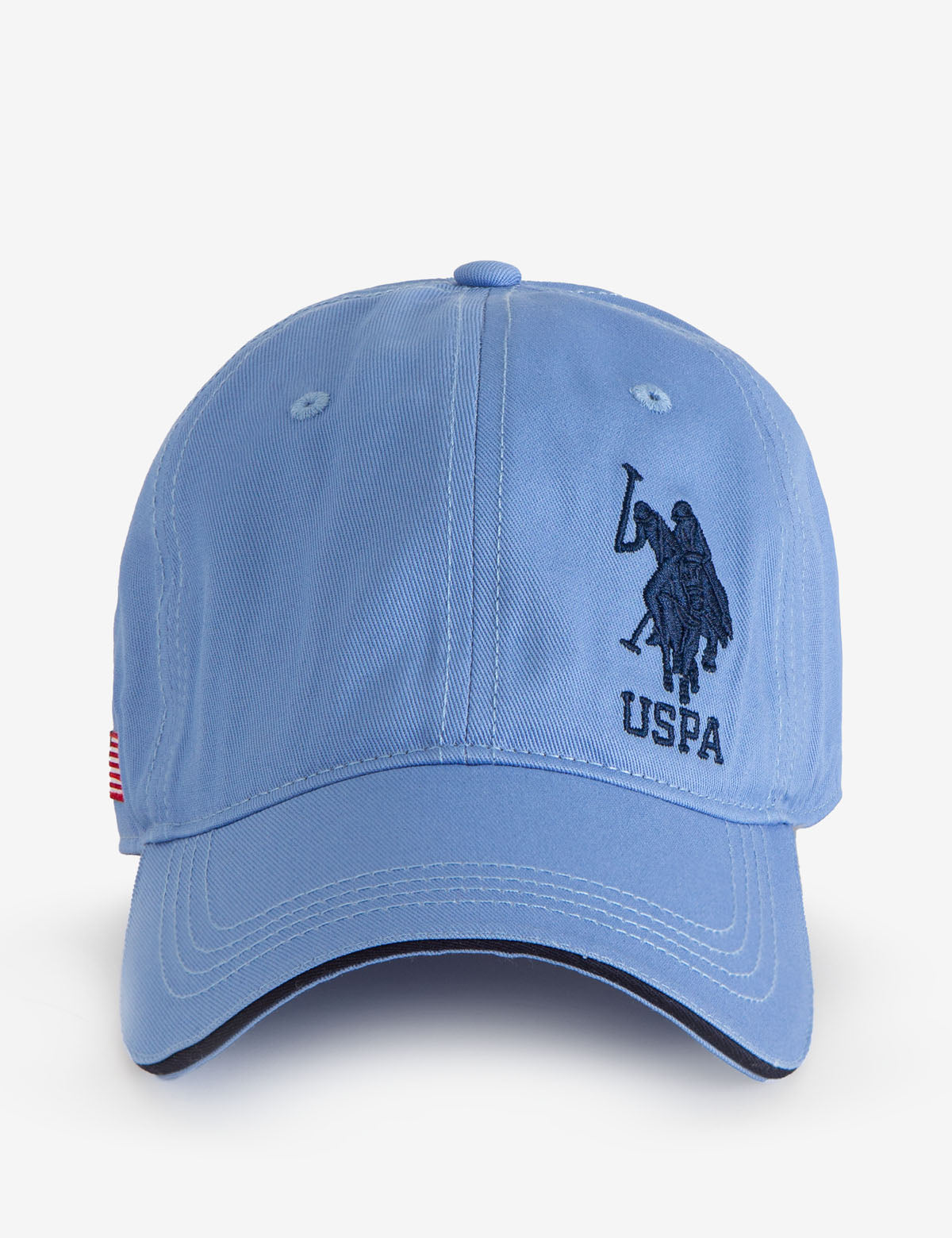 Women's Twill Baseball Cap with Side Logo - Casual Hat