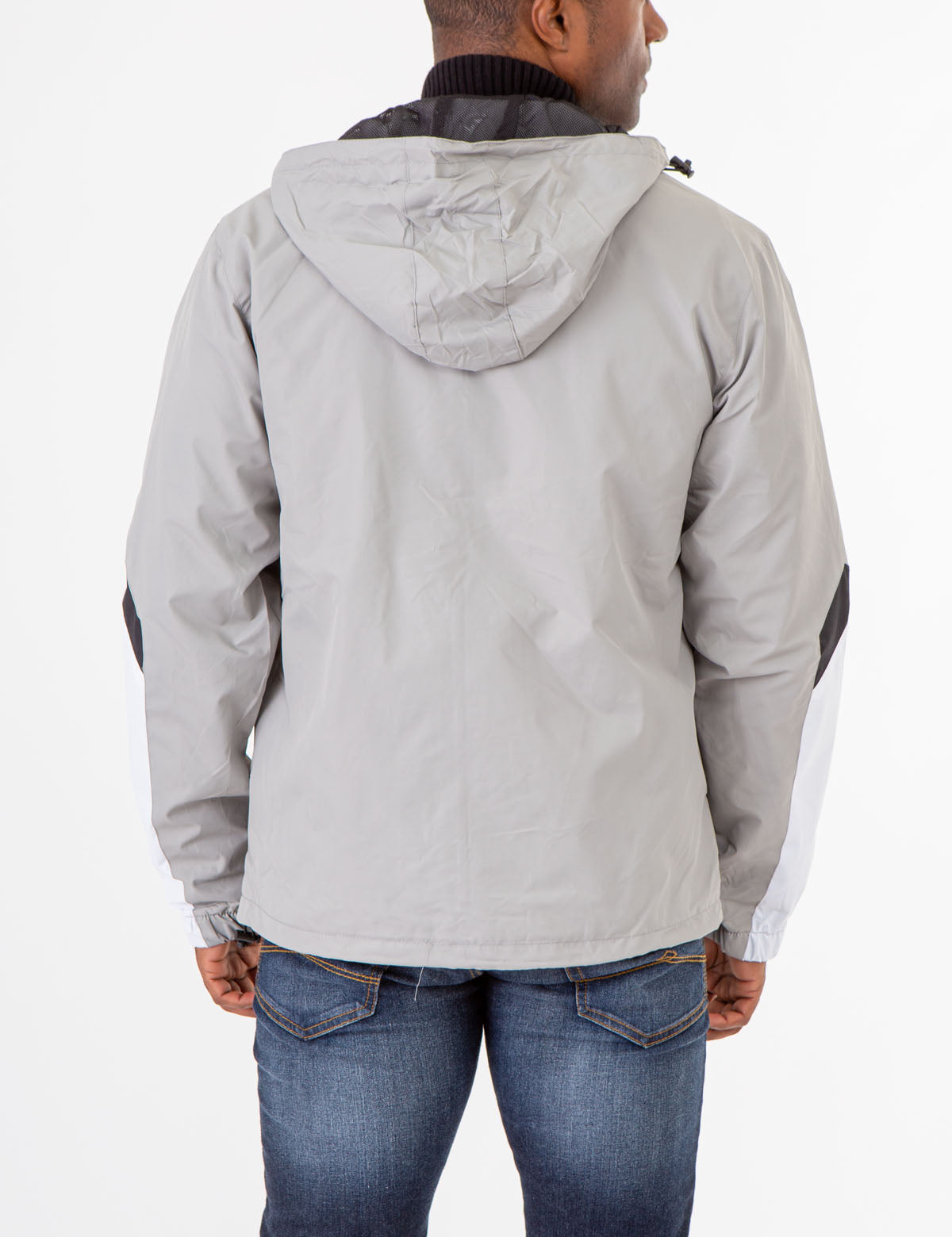 Colorblock Hooded Jacket - Stylish Zip-Up Outerwear for Men & Women