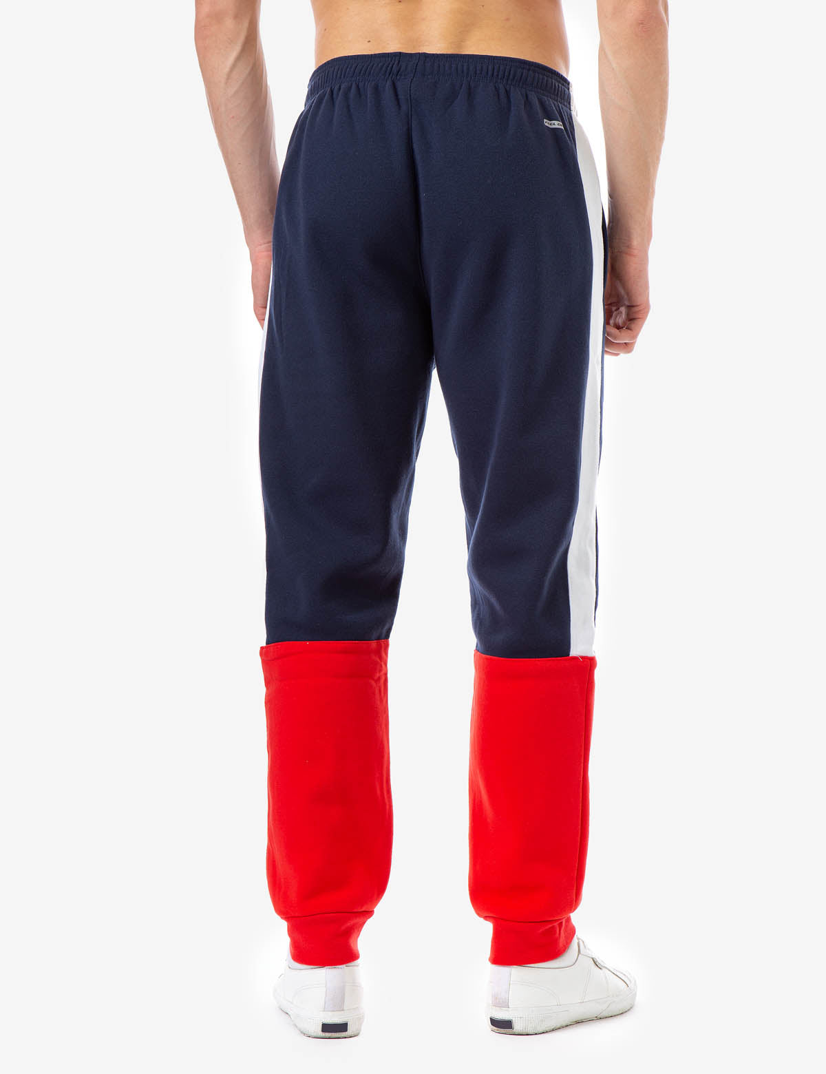 Colorblock Jogger Pants with Drawstring Waist & Side Pockets