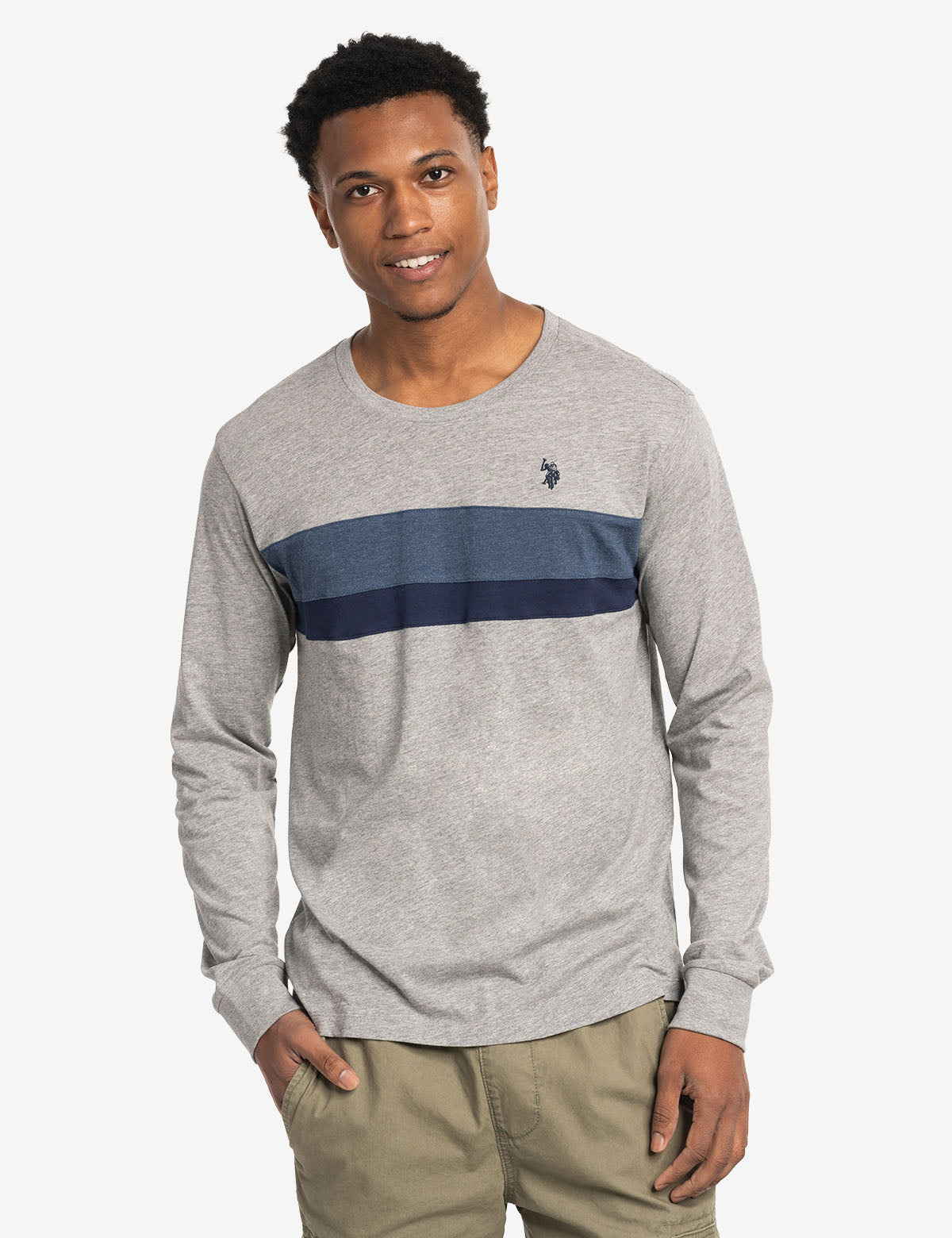 Colorblock Long Sleeve Jersey T-Shirt for Men & Women