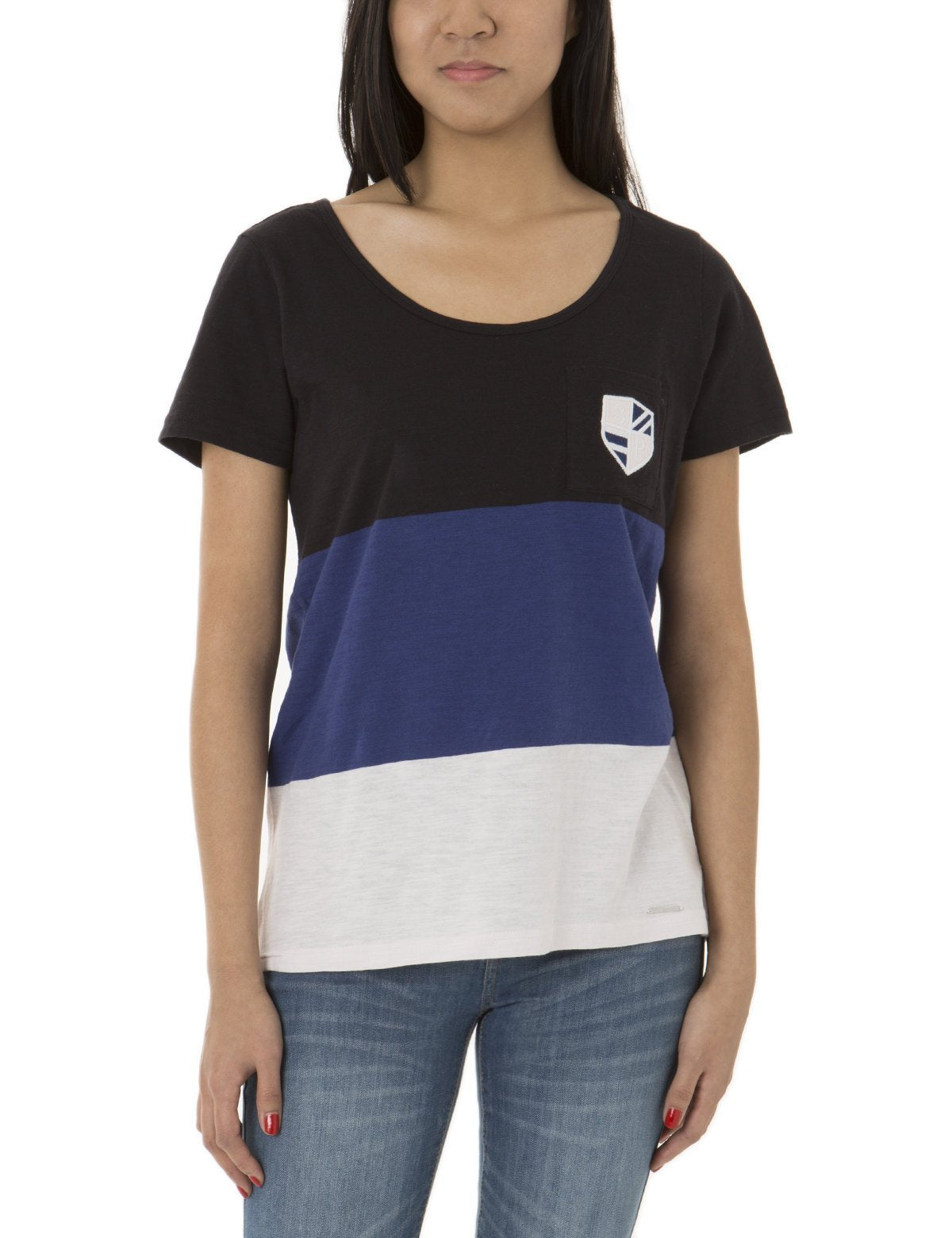 U.S. Polo Assn. Colorblock Pocket Cotton T-Shirt