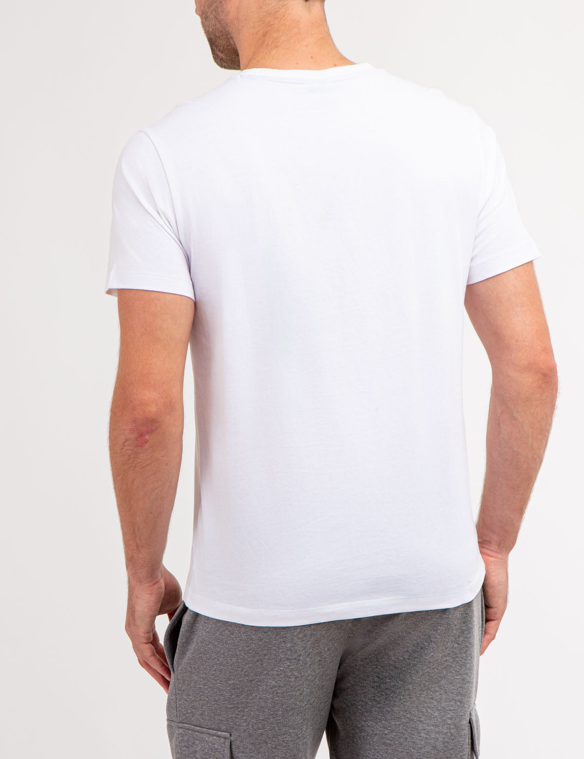 USPA Graphic Contrast Heather T-Shirt for Men