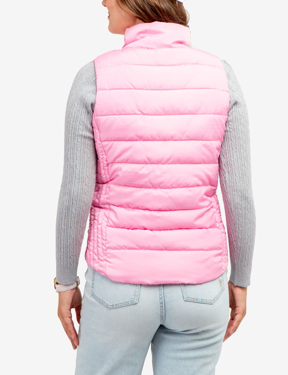 Women's Cozy Faux Fur Lined Vest - Winter Warm Puffer Gilet