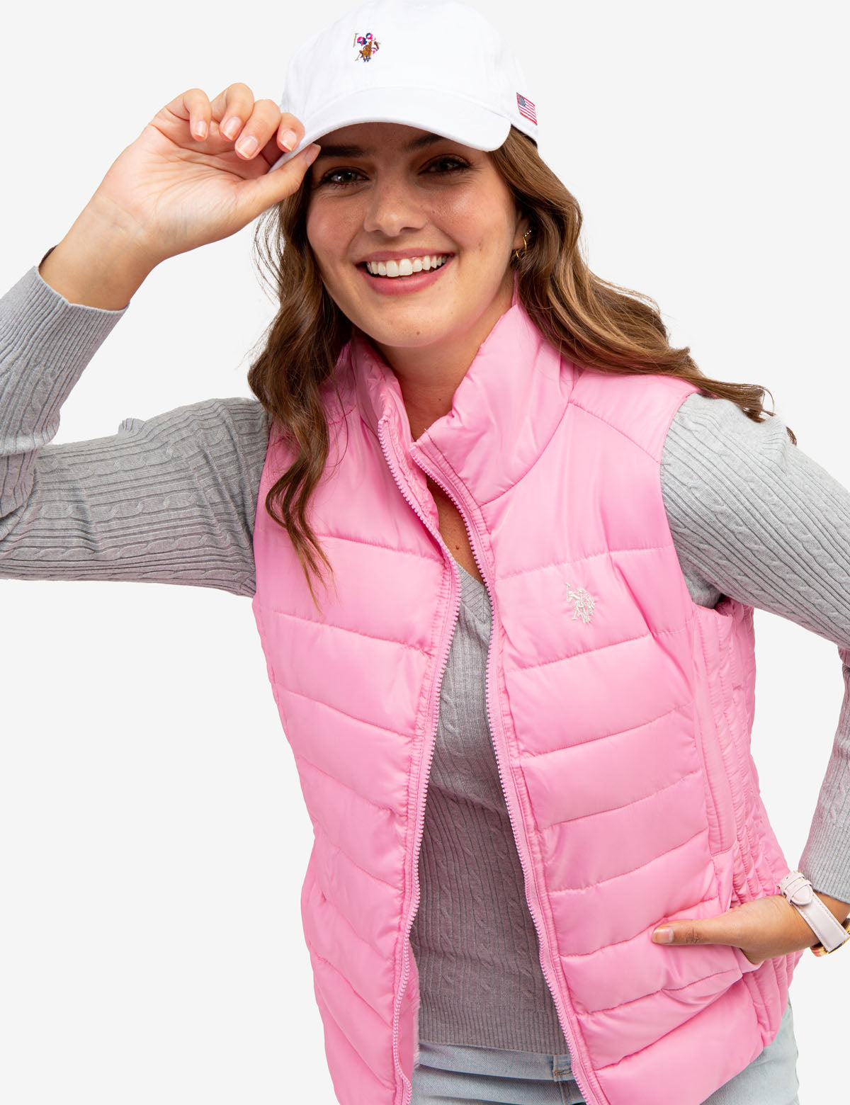 Women's Cozy Faux Fur Lined Vest - Winter Warm Puffer Gilet