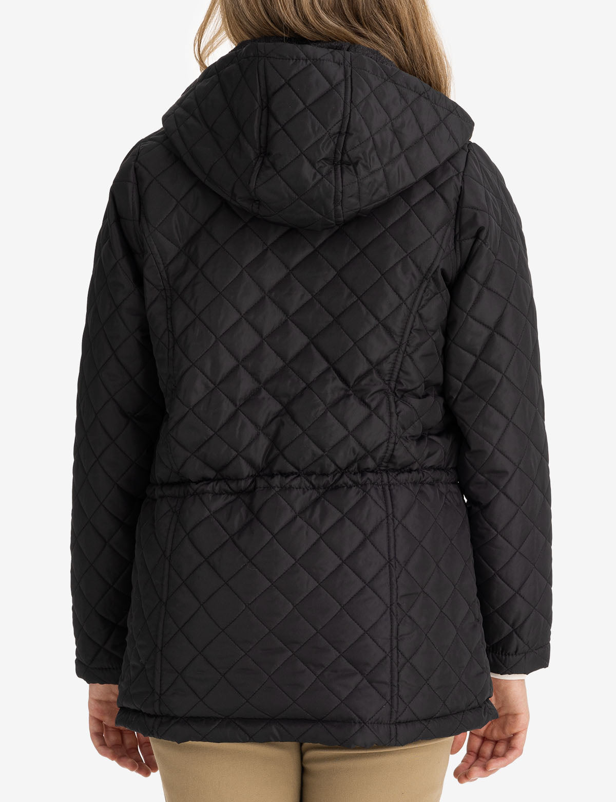 Quilted Hooded Winter Coat – Cozy & Warm Outerwear