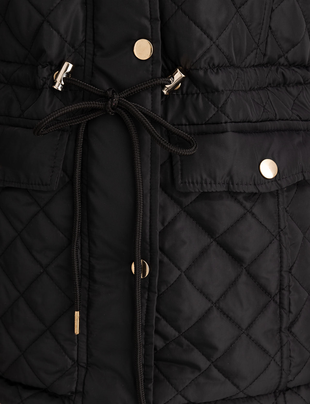 Quilted Hooded Winter Coat – Cozy & Warm Outerwear