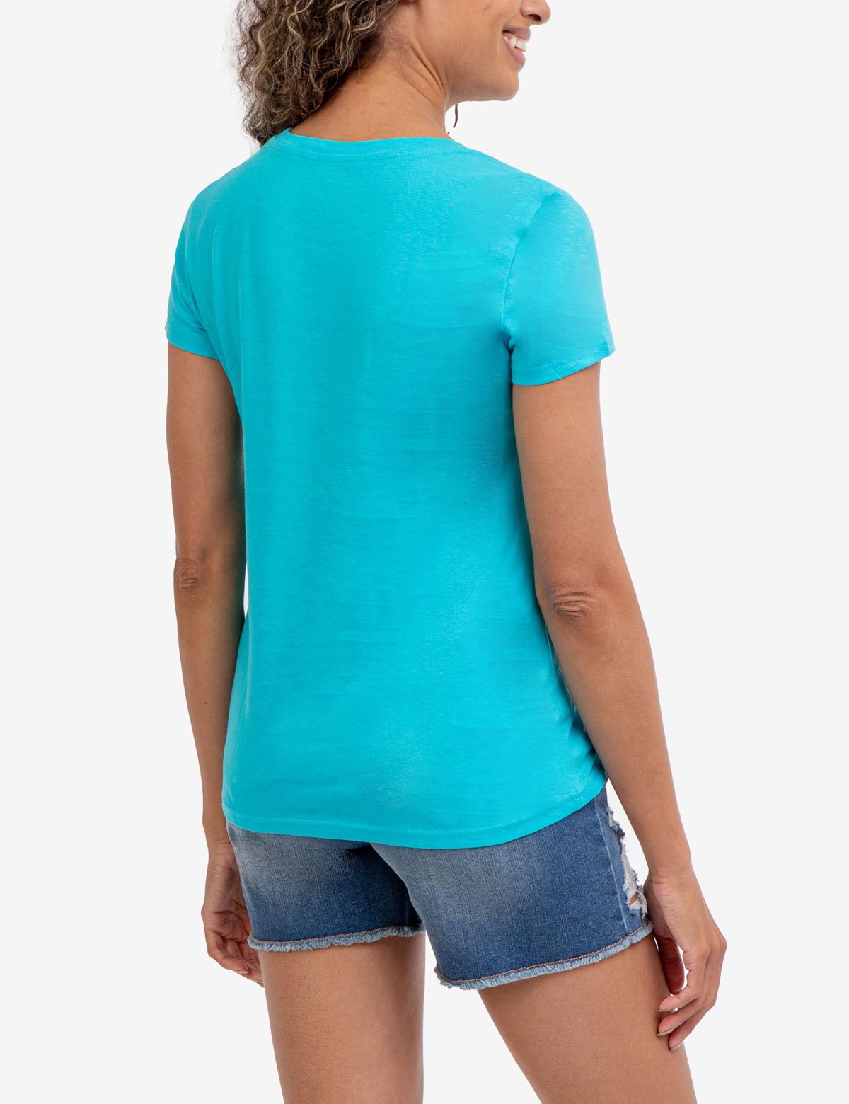 Graphic Print Crew Neck T-Shirt - Signature Design