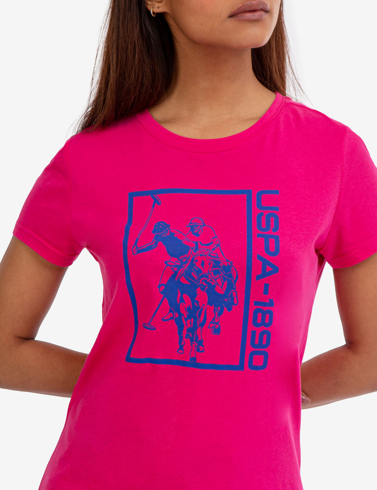 Graphic Print Crew Neck T-Shirt - Signature Design