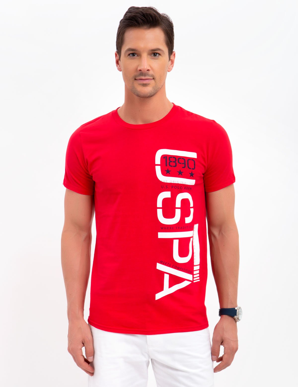 Classic Crew Neck T-Shirt for Men - Soft Cotton Tee