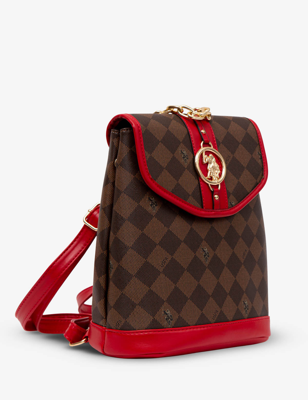 Diamond Medallion Designer Backpack for Women & Men