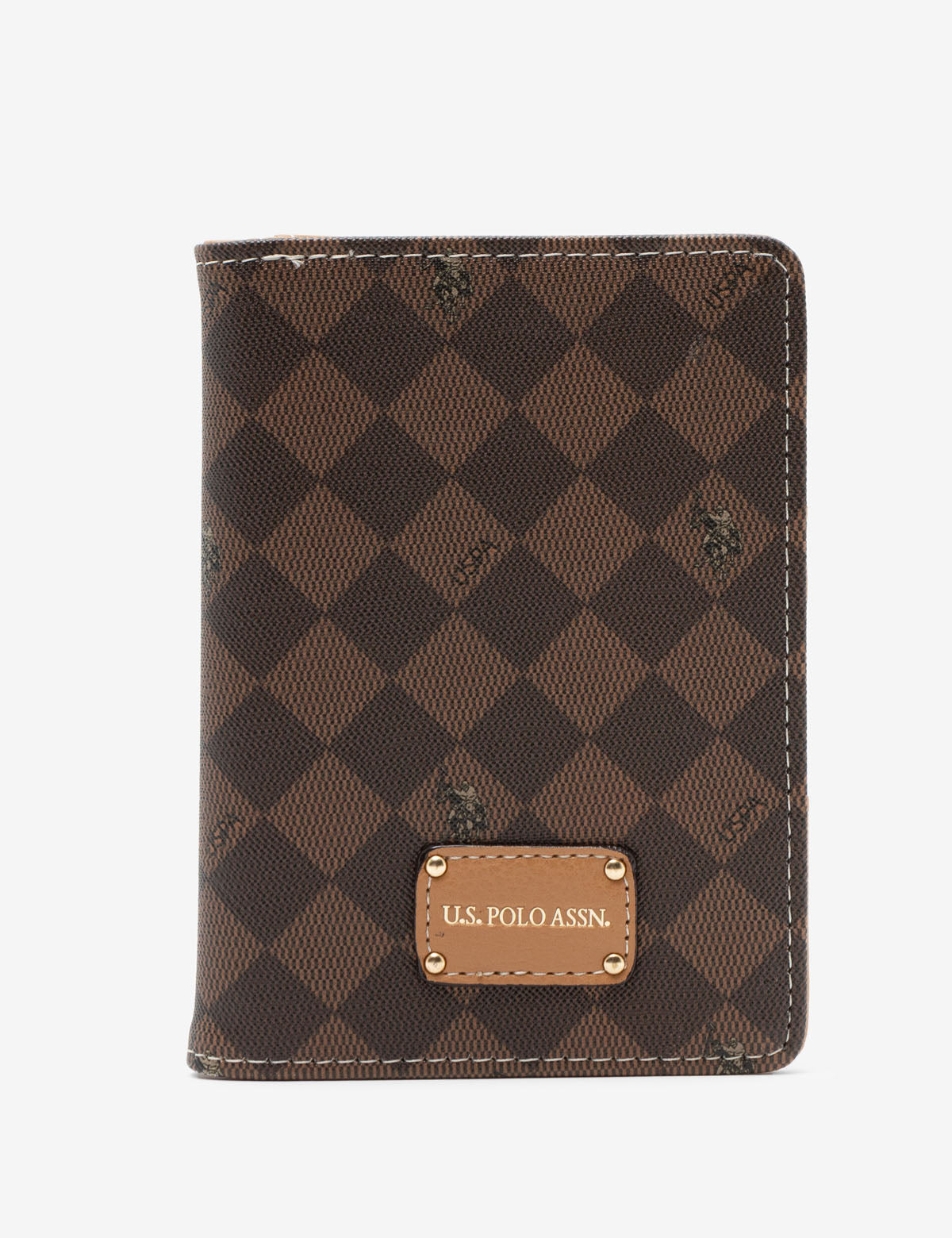 Luxury Diamond Passport Holder with Card Slots & PU Leather