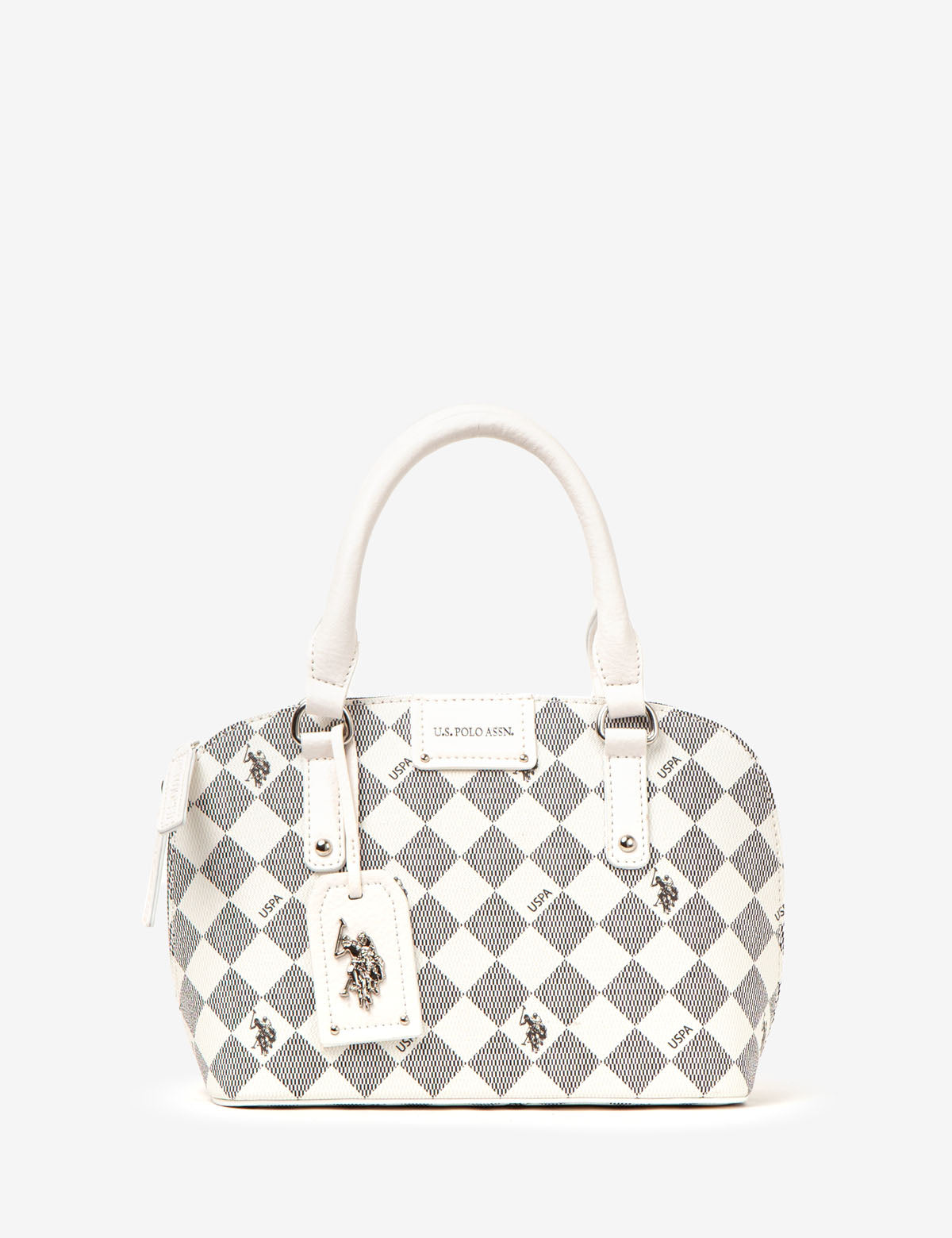 Diamond Signature Dome Crossbody Bag