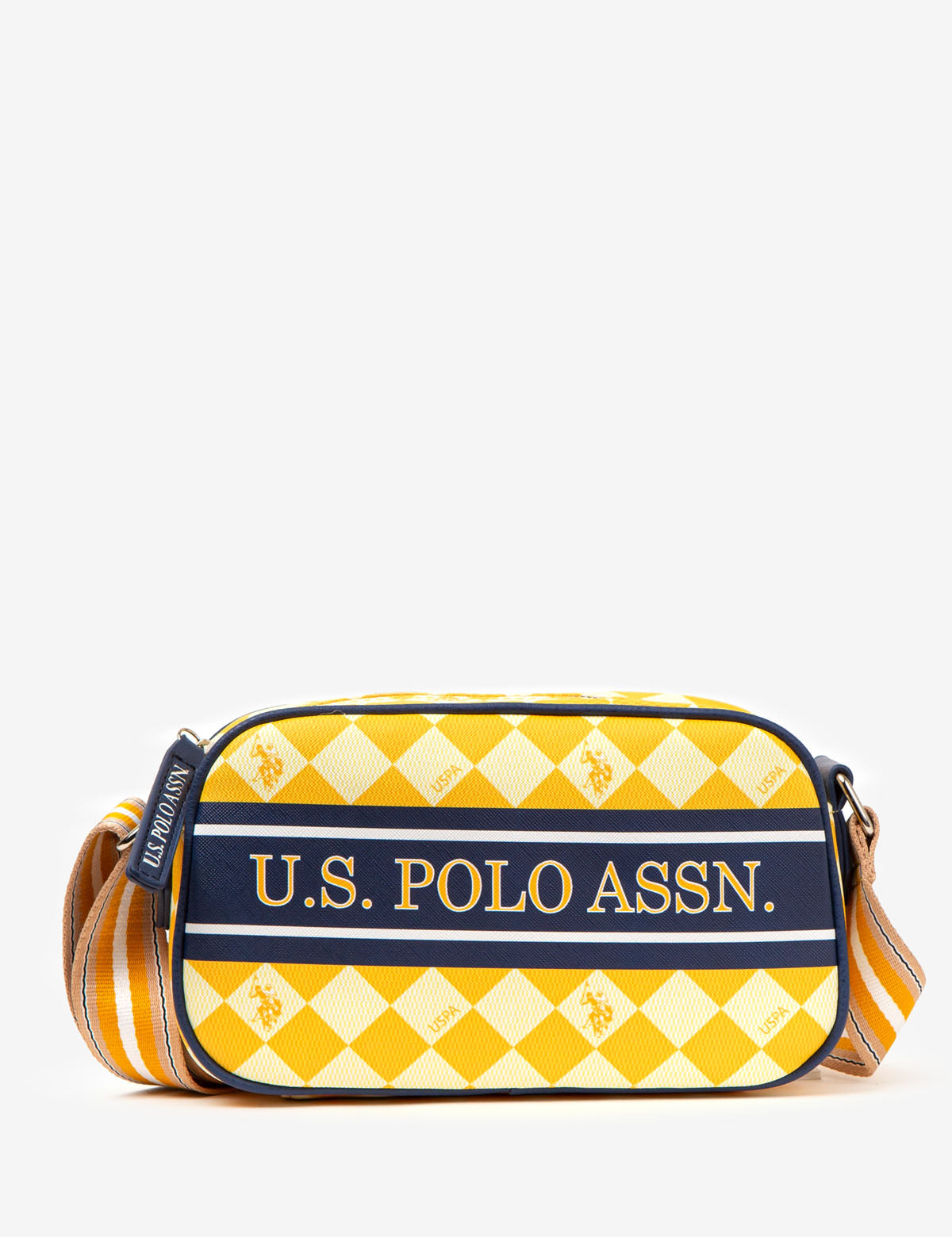 Diamond Stripe Crossbody Bag for Women | Stylish Shoulder Purse