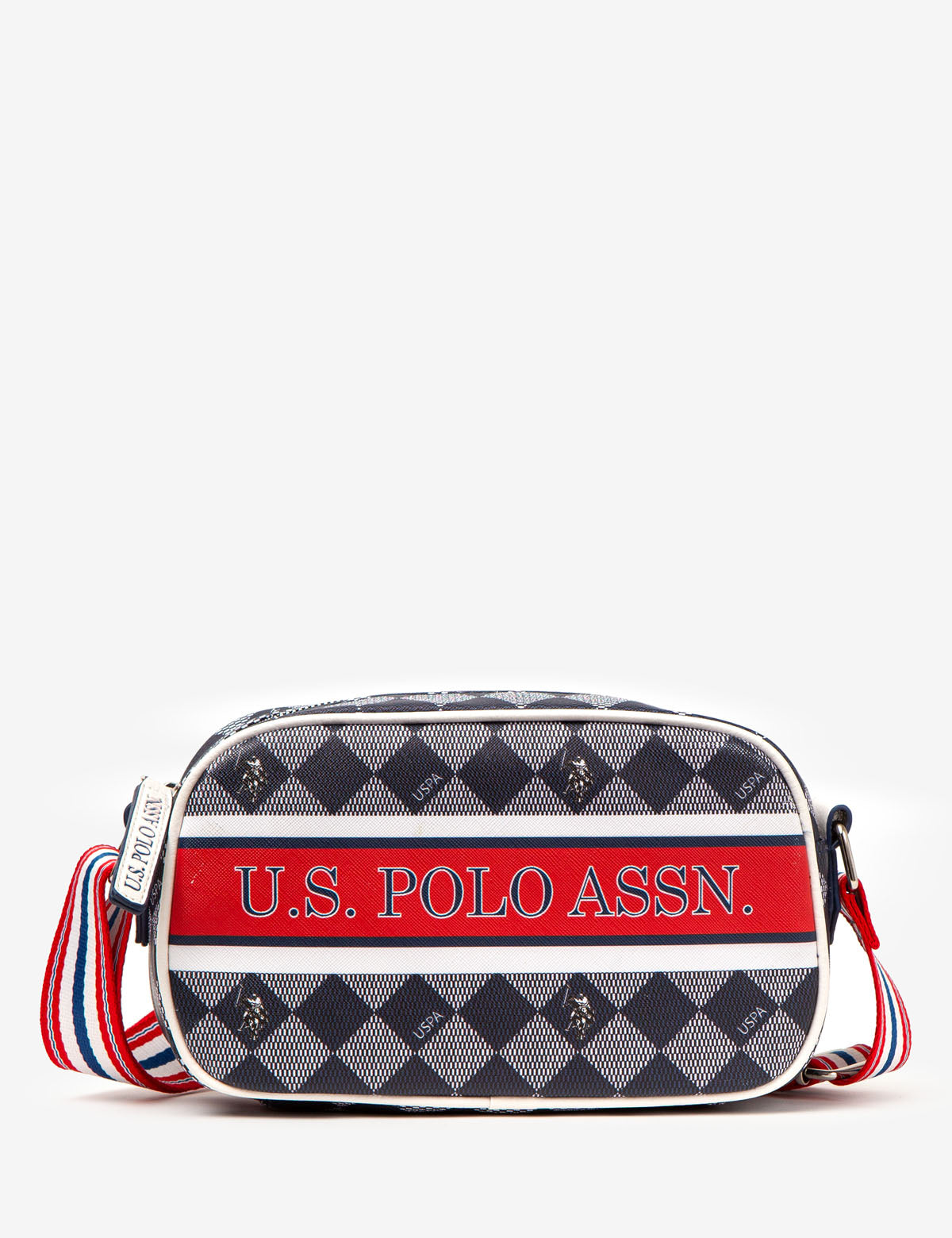 Diamond Stripe Crossbody Bag for Women | Stylish Shoulder Purse