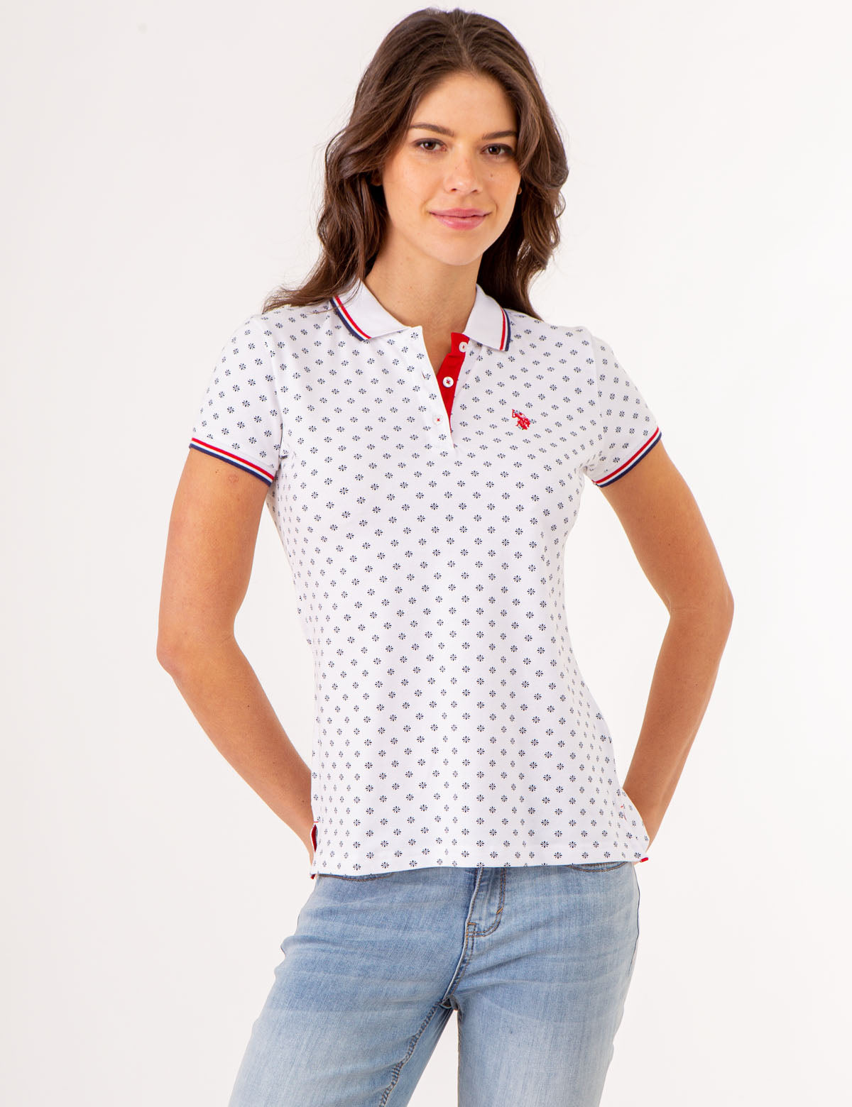 Floral Print Tipped Polo Shirt for Men - Stylish Casual Wear