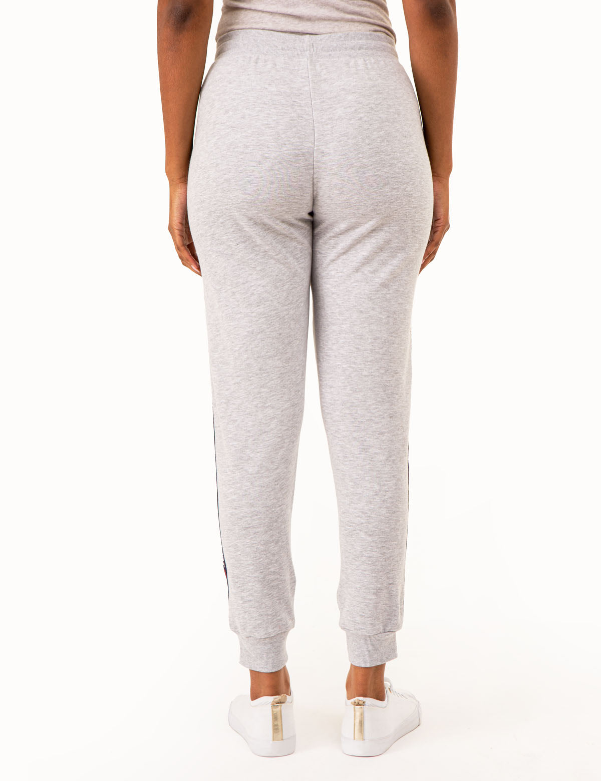 USPA Drawstring Artwork Panel Jogger Pants for Men