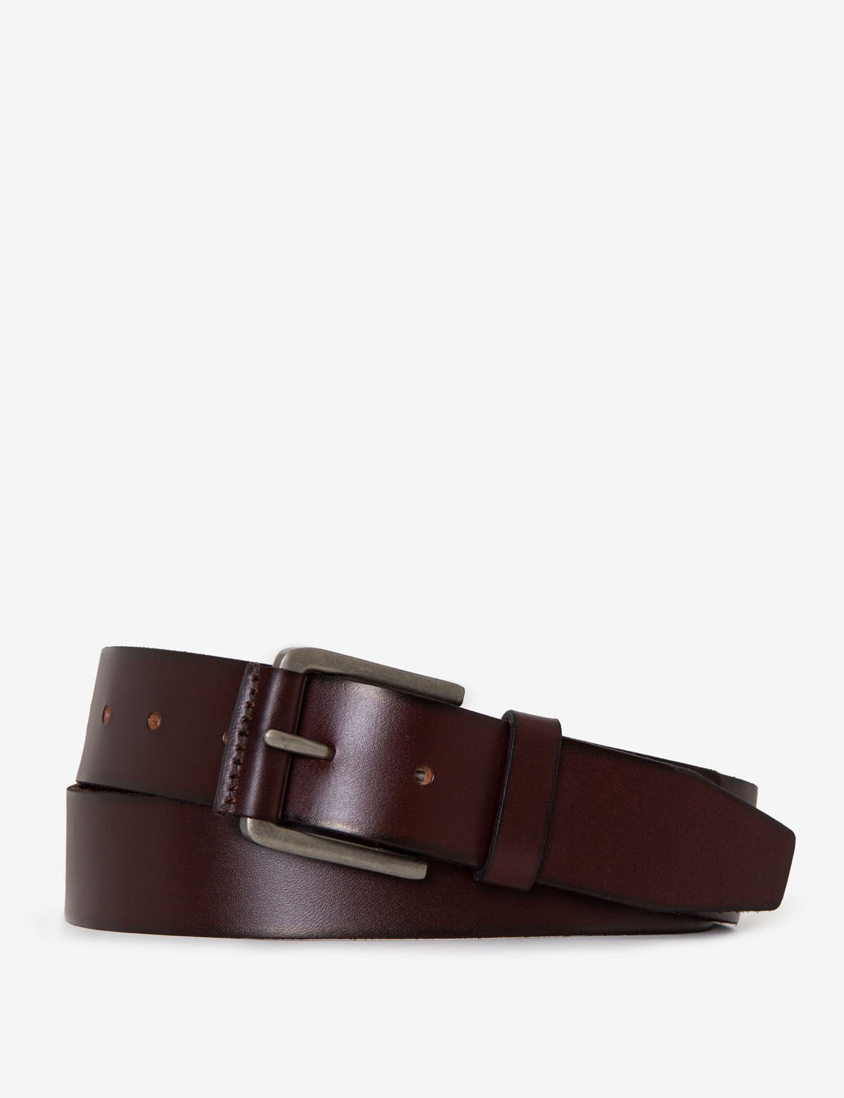 Men's Genuine Leather Belt - 38mm Width with Classic Buckle