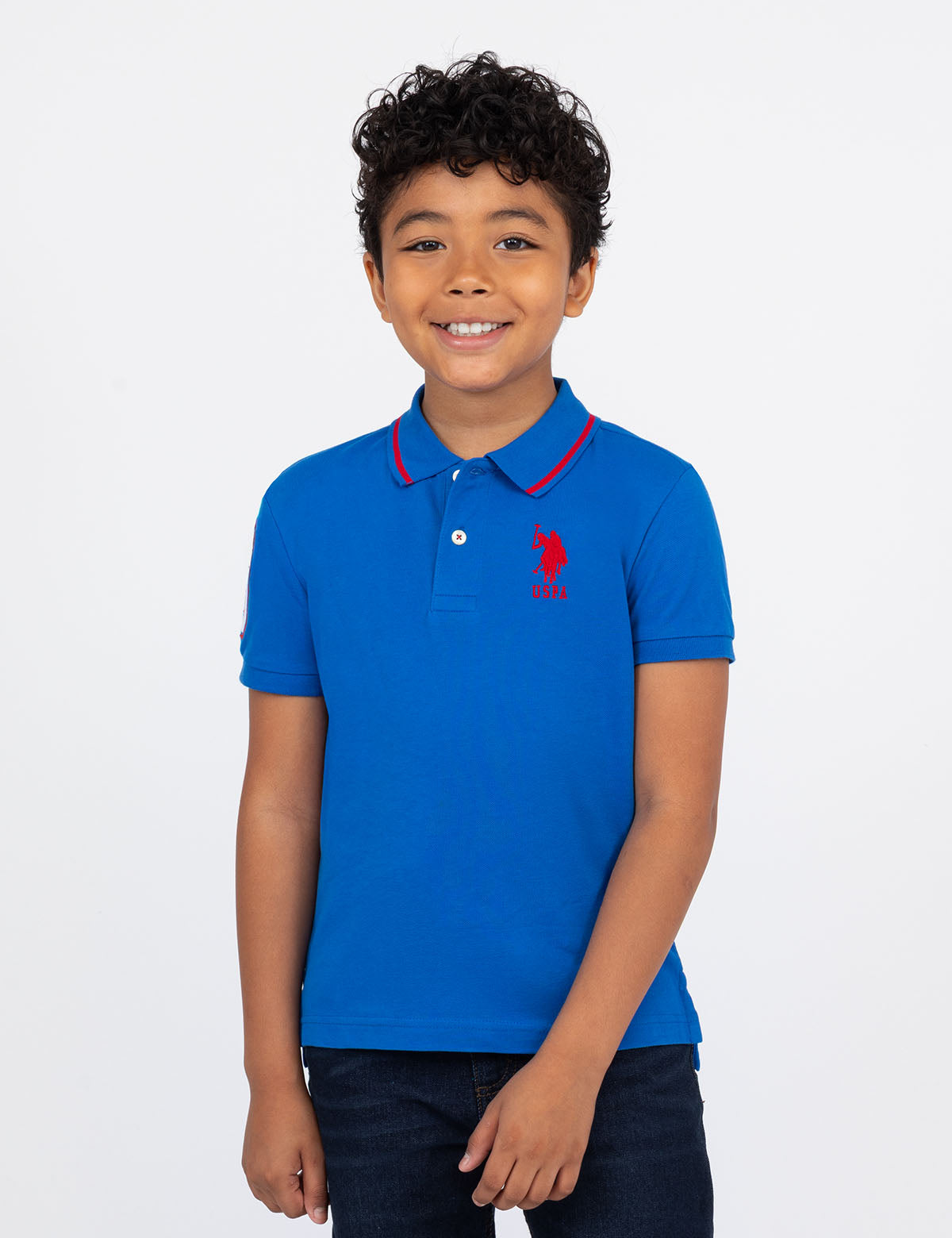 Boys' Pique Polo Shirt - Breathable Cotton Tee
