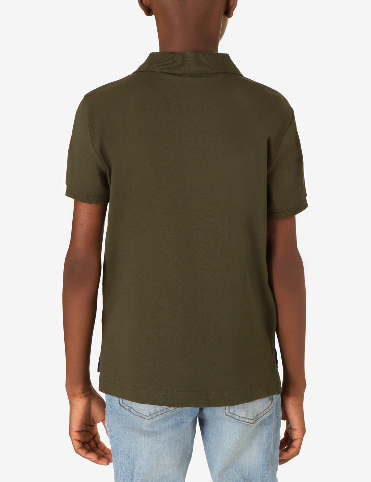 Boys Colorblock Polo Shirt - Jersey Knit Casual Top